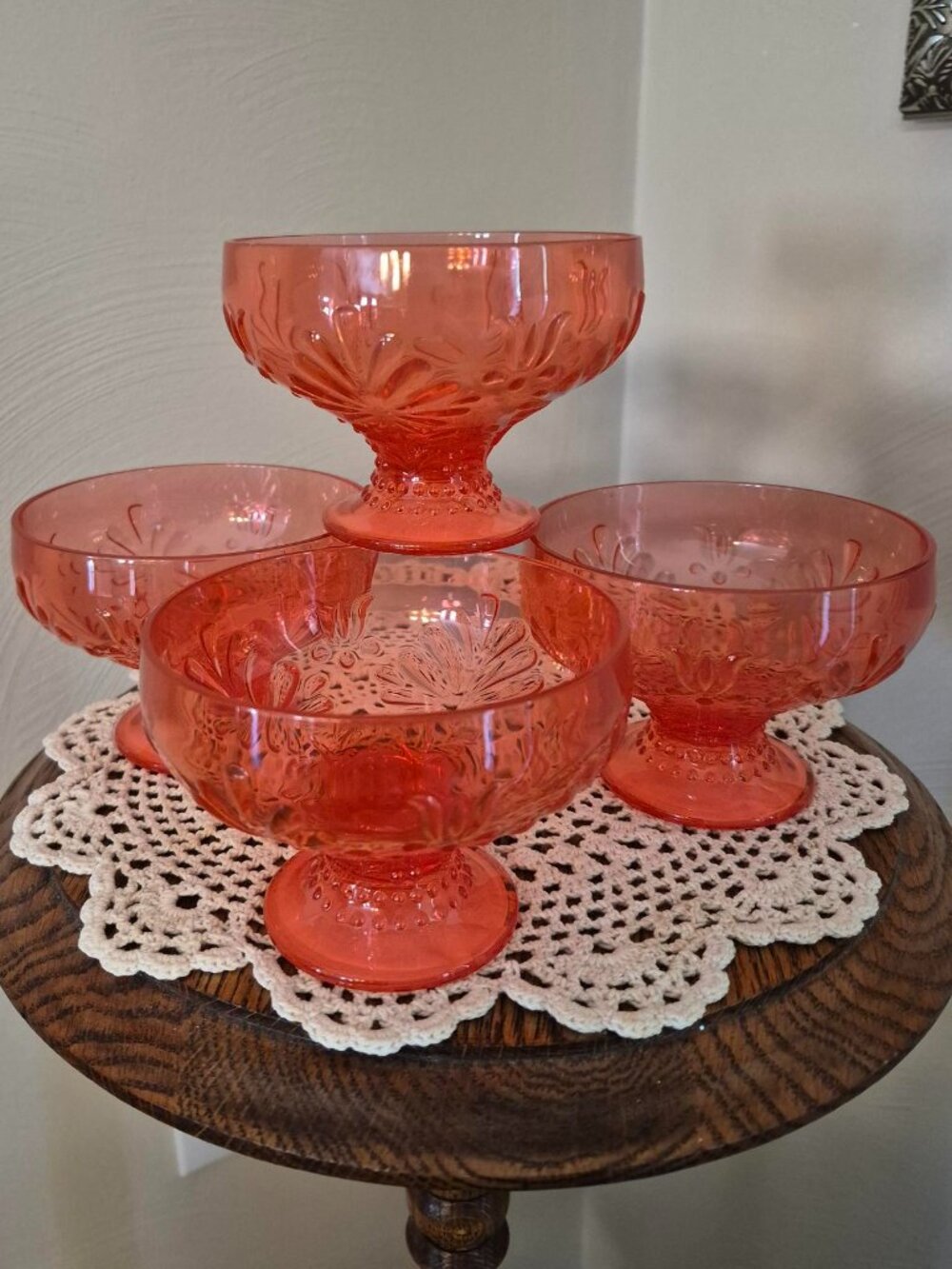 Set of 4 Pioneer Woman Sunny Days Ice Cream Cups, NWT
